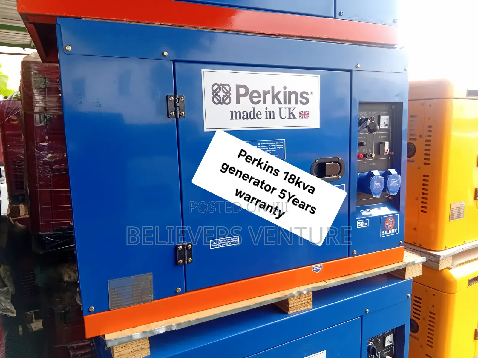 Perkins 18 kVA Diesel Genset – Efficient Durable