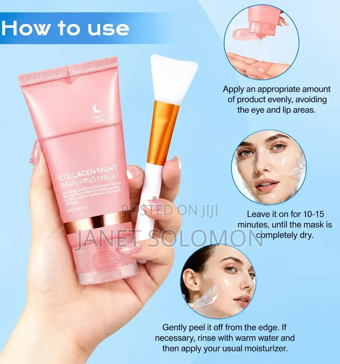 Collagen Night Wrapping Mask – Face Mask
