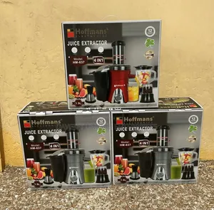 4in1 Hoffman Juice Extractor Comes With Juicers, Grinder and Blender