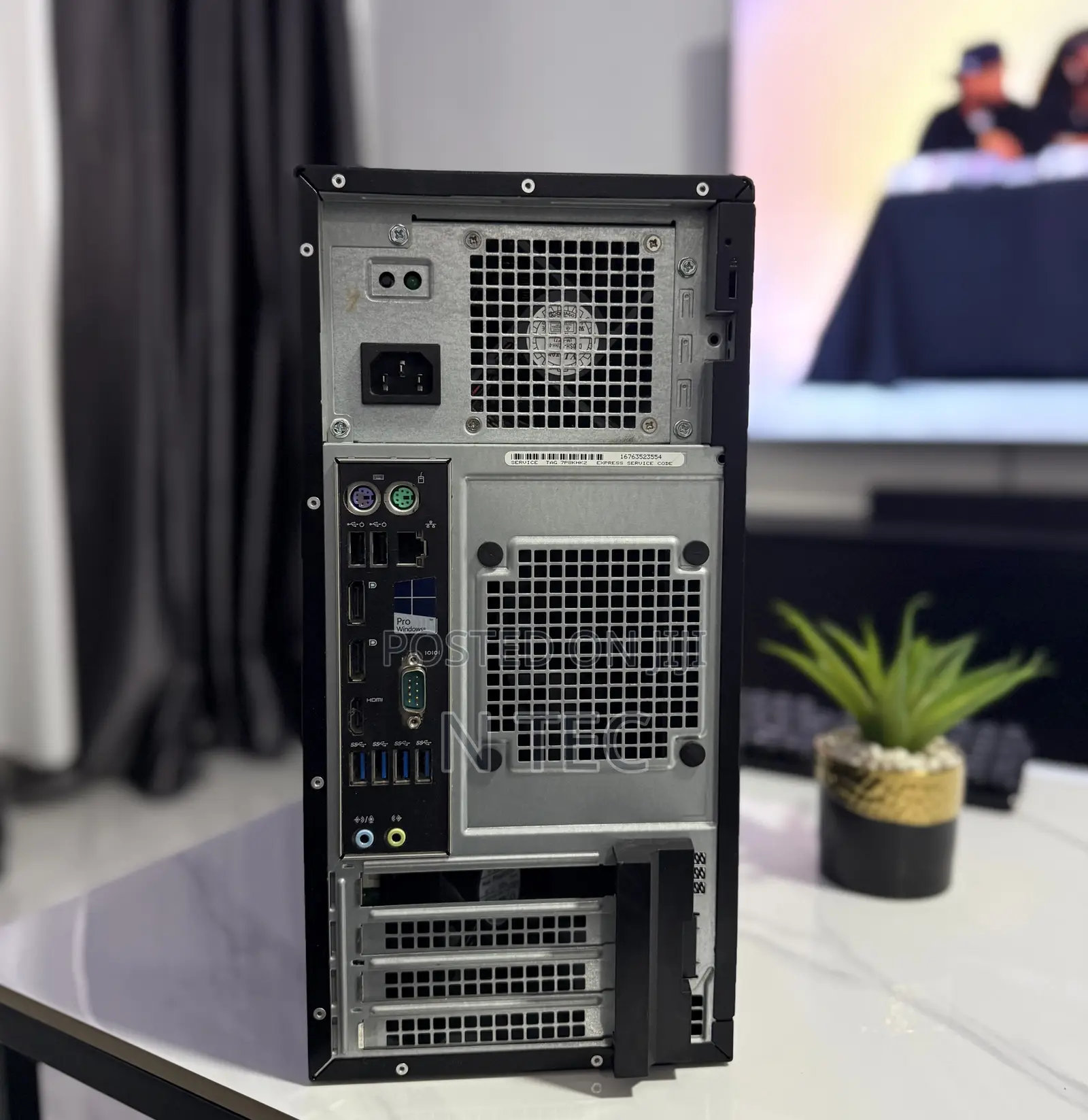 Desktop Computer Dell Precision 3000 16GB Intel Core i7 HDD 128GB