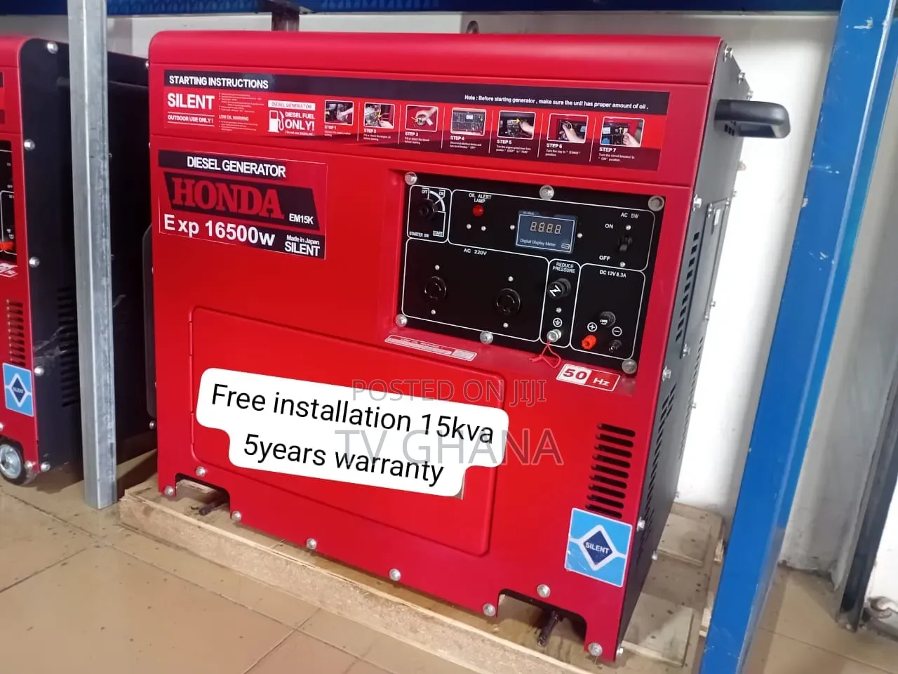 Honda 15kVA Genset for Sale – Efficient, Durable Reliable Power15kva