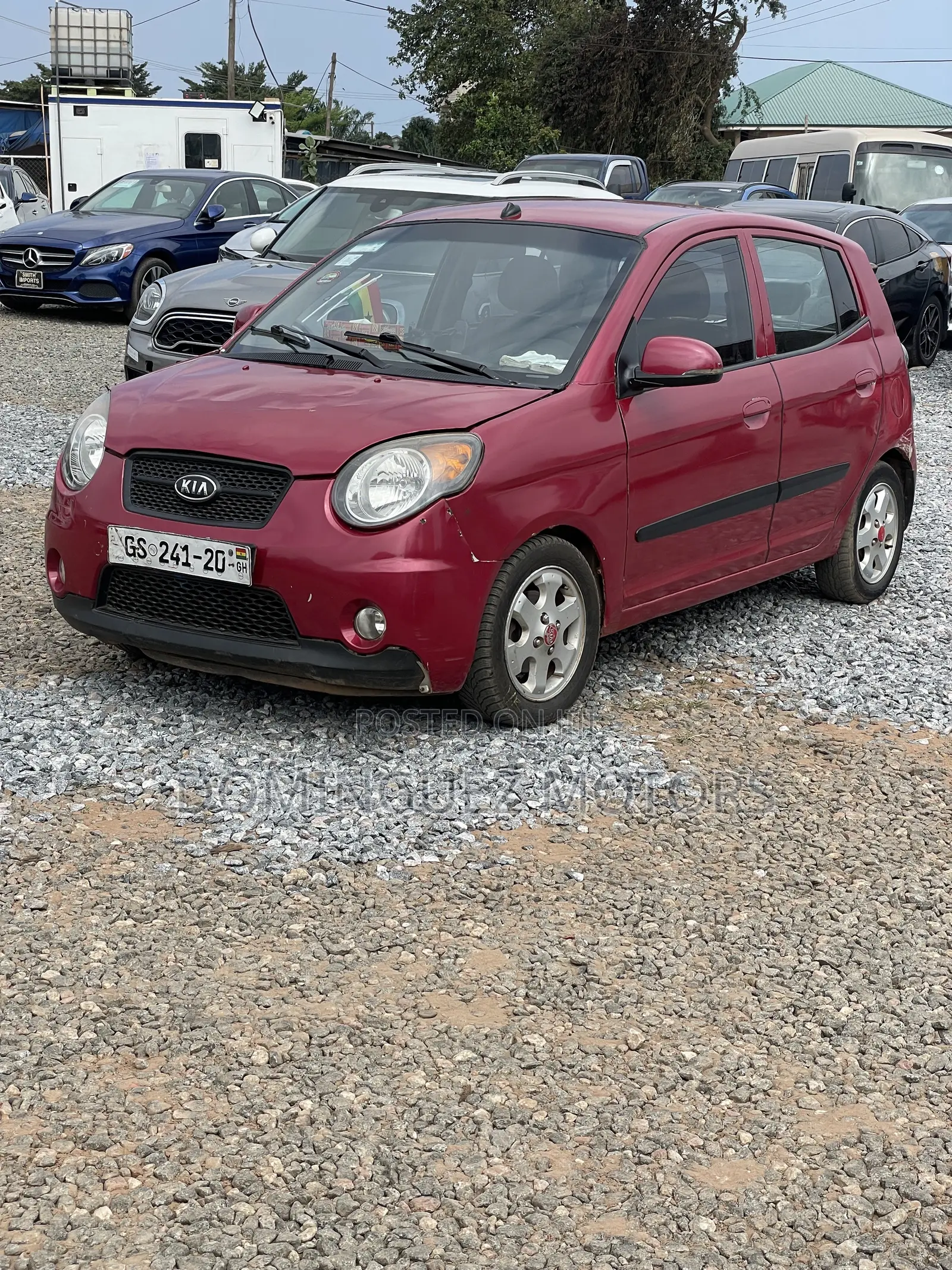 Kia Morning 2010 Red