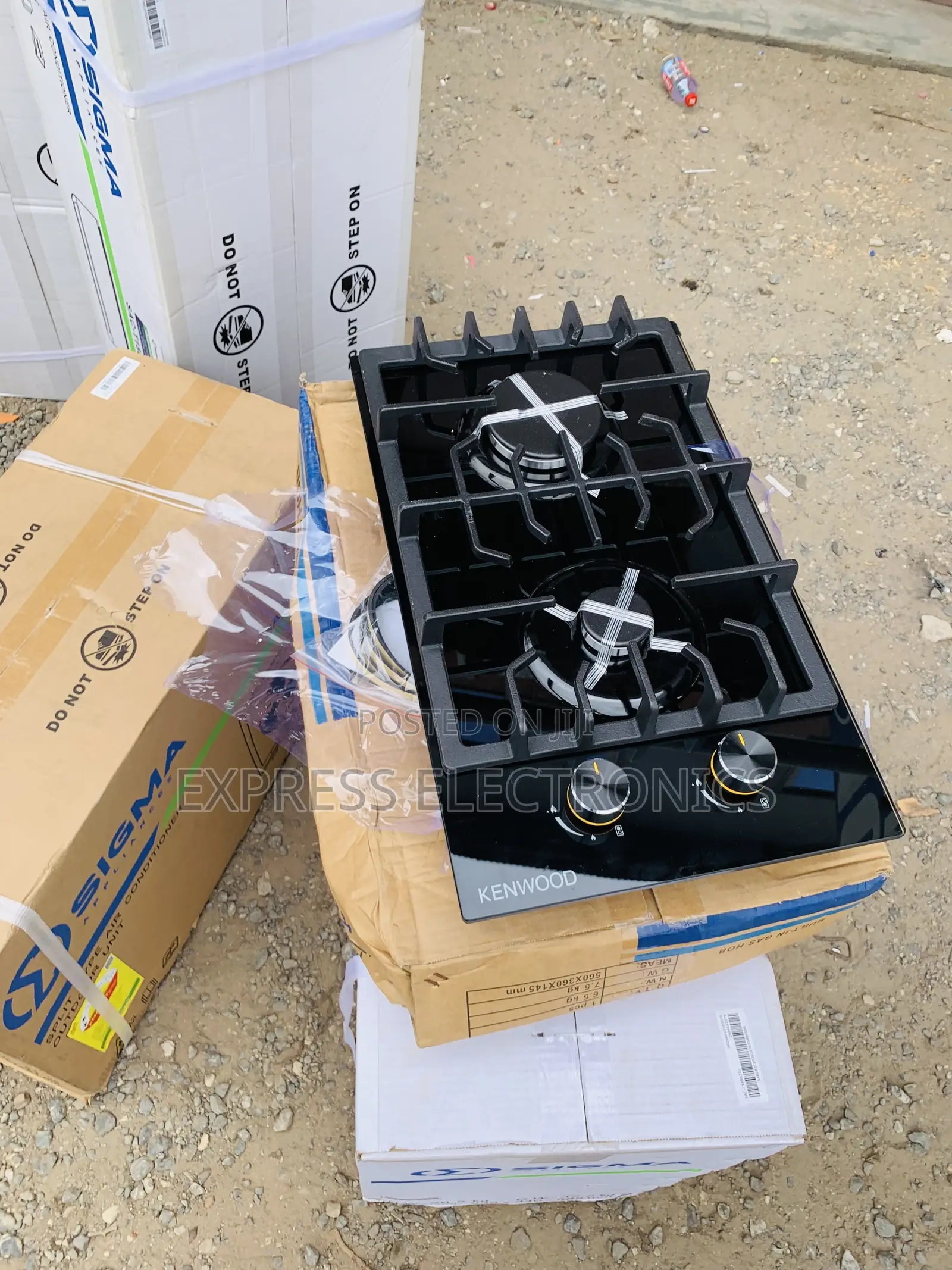 Hot Deals Kenwood Built in 2burner Built in Black