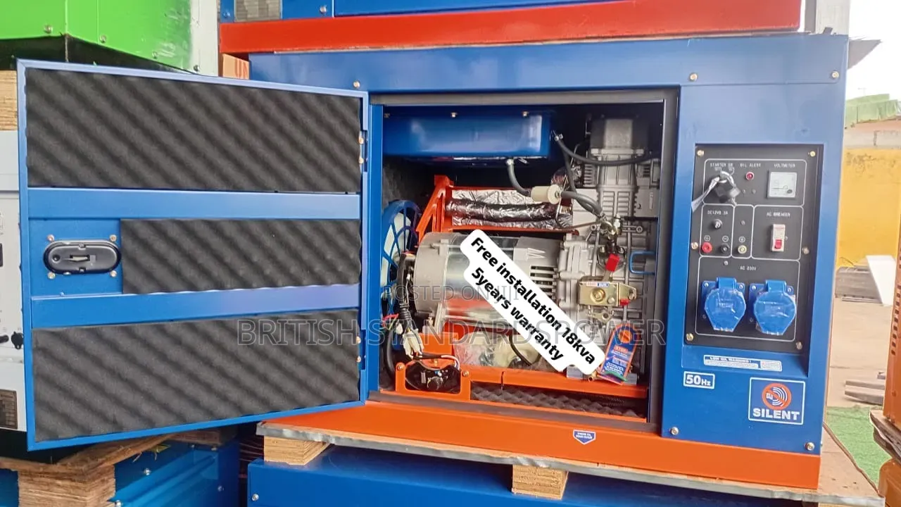 Heavy Duty 18KVA PERKINS Generator 18kva