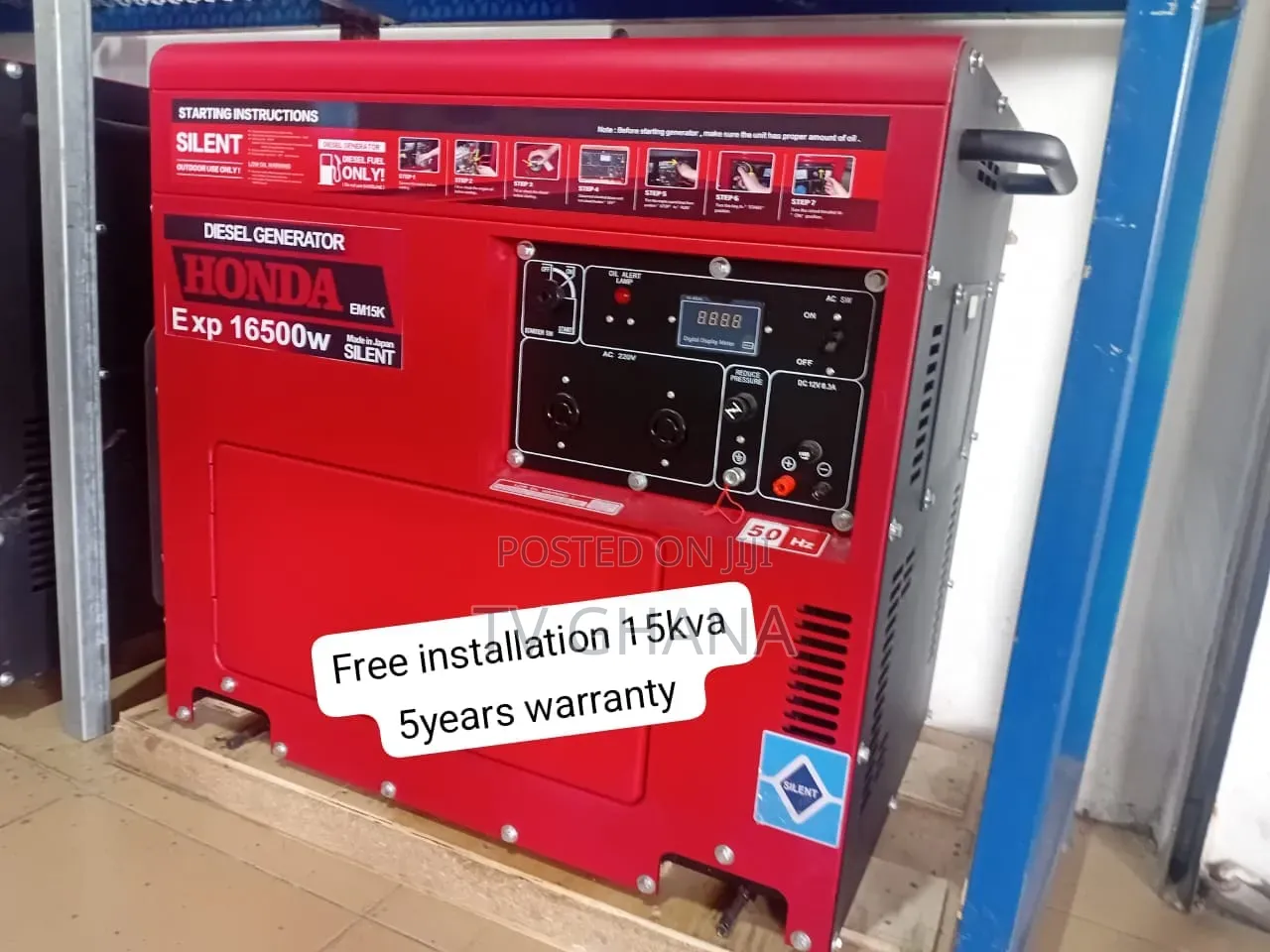 Honda 15kVA Standby Generator – Powerful Reliable Electricity 15kva