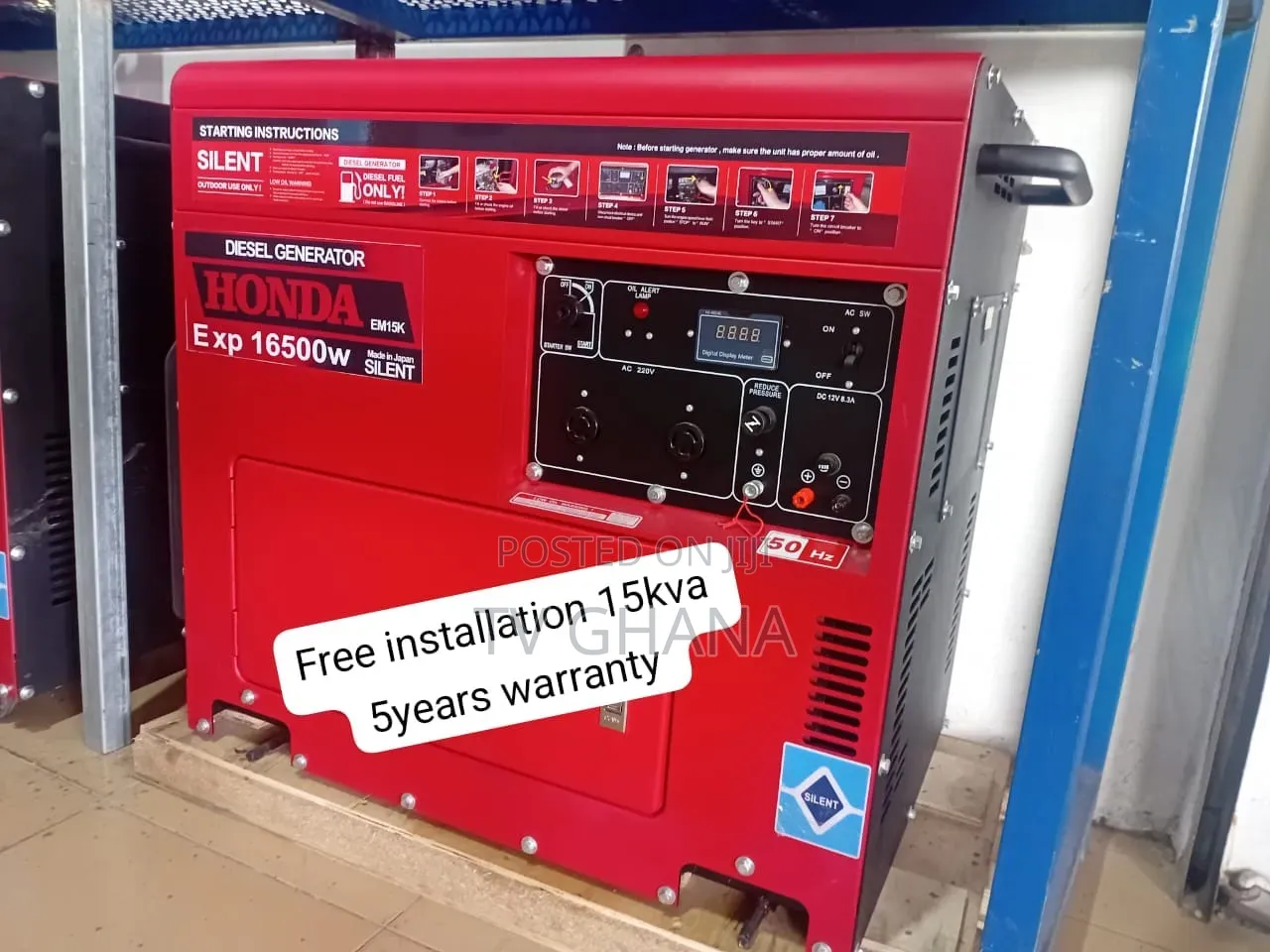 Honda 15kVA Standby Generator – Powerful Reliable Electricity 15kva