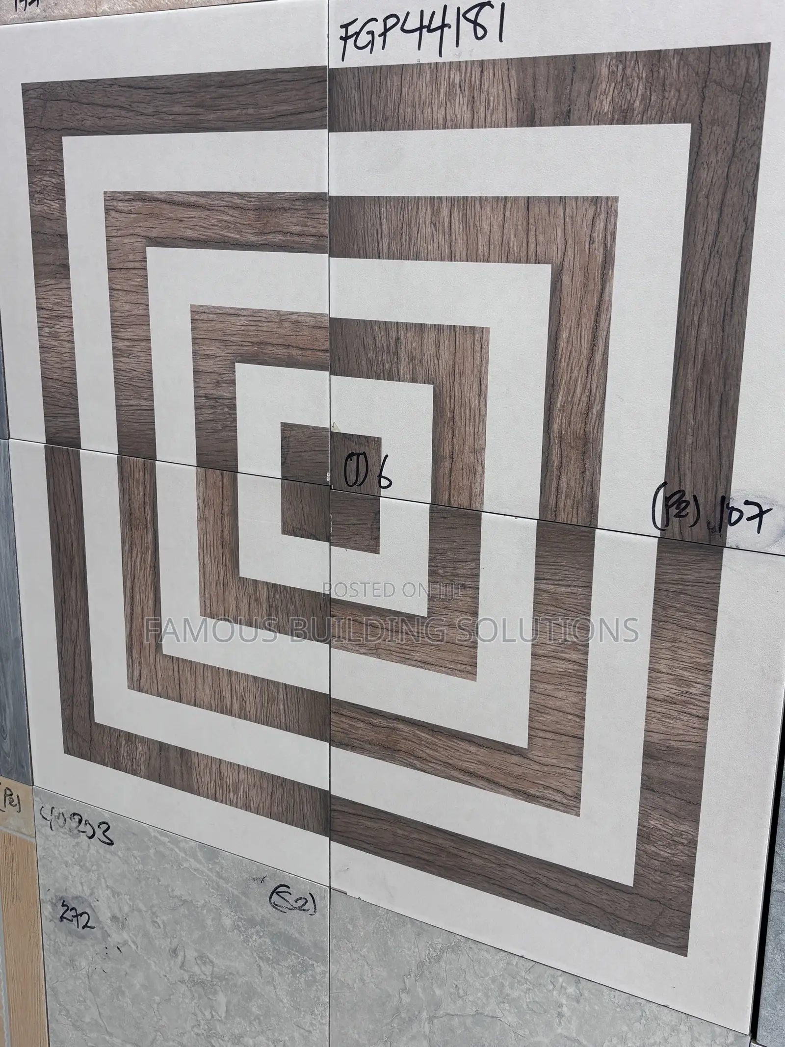 40x40 Rustic Tile(made in Ghana)