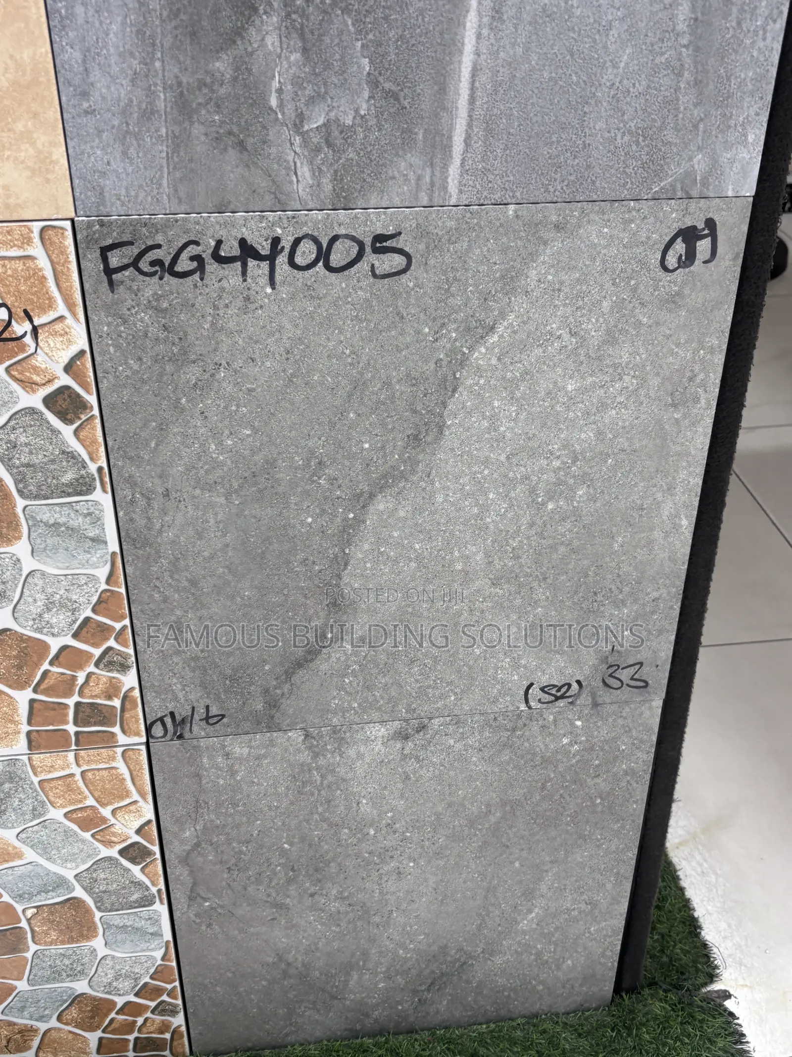 40x40 Rustic Tile(made in Ghana)
