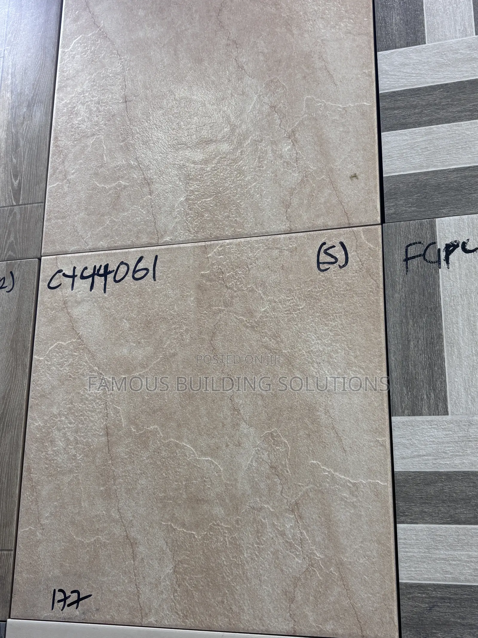 40x40 Rustic Tile(made in Ghana)