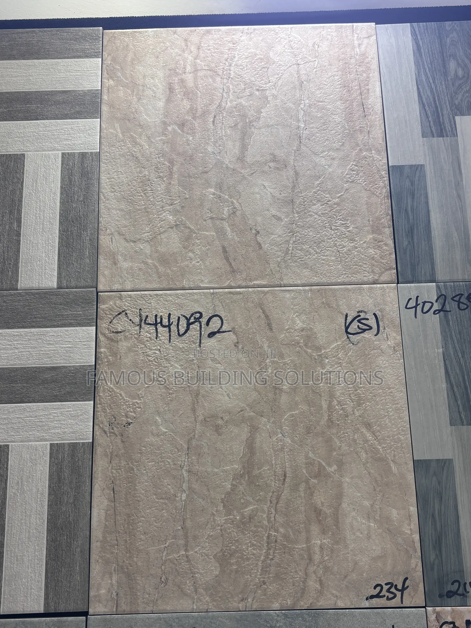40x40 Rustic Tile(made in Ghana)