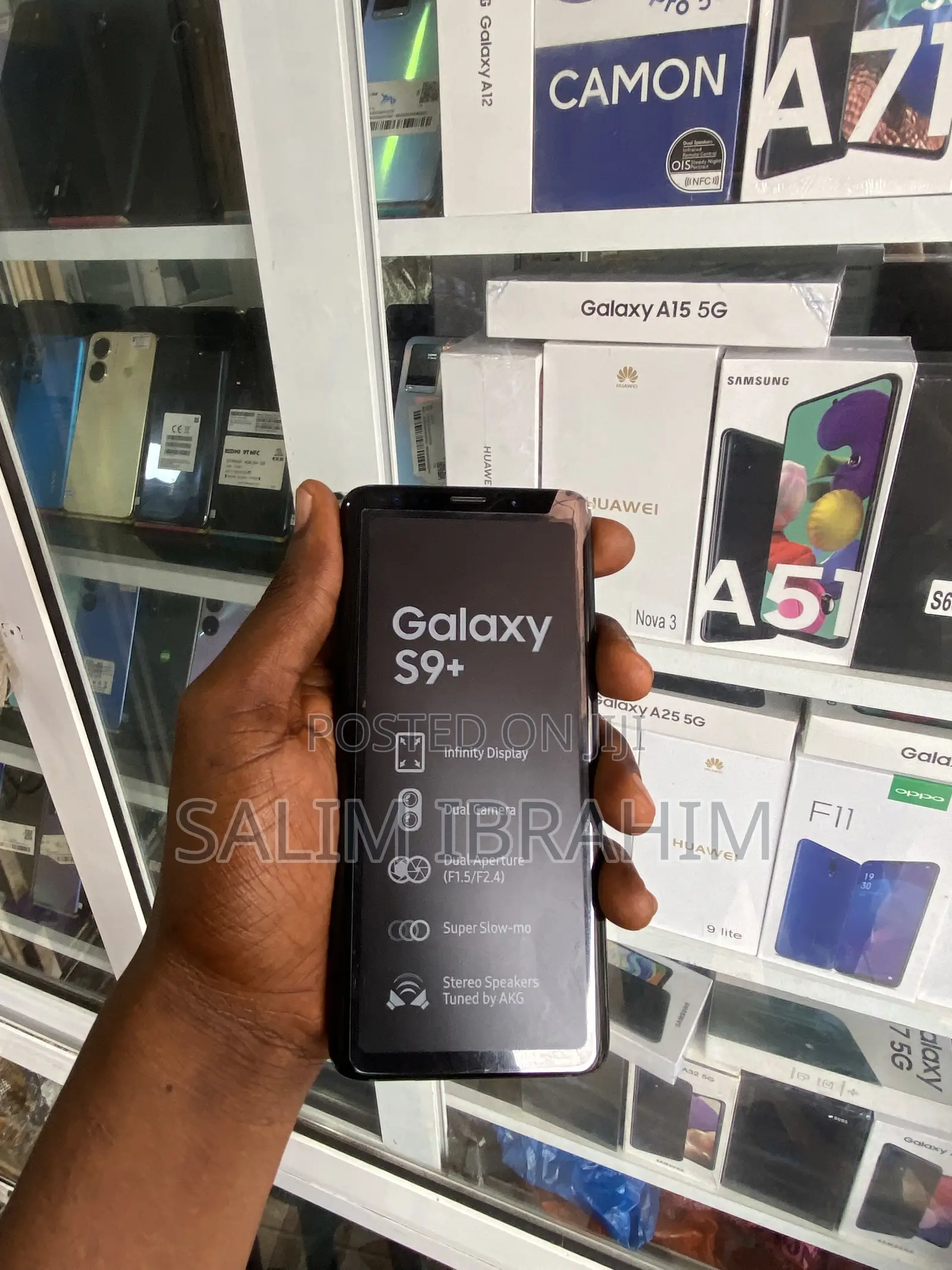 New Samsung Galaxy S9 Plus 64 GB Black