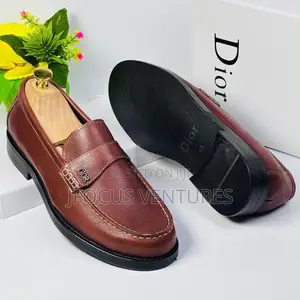 Dior Brown Leather Loafer