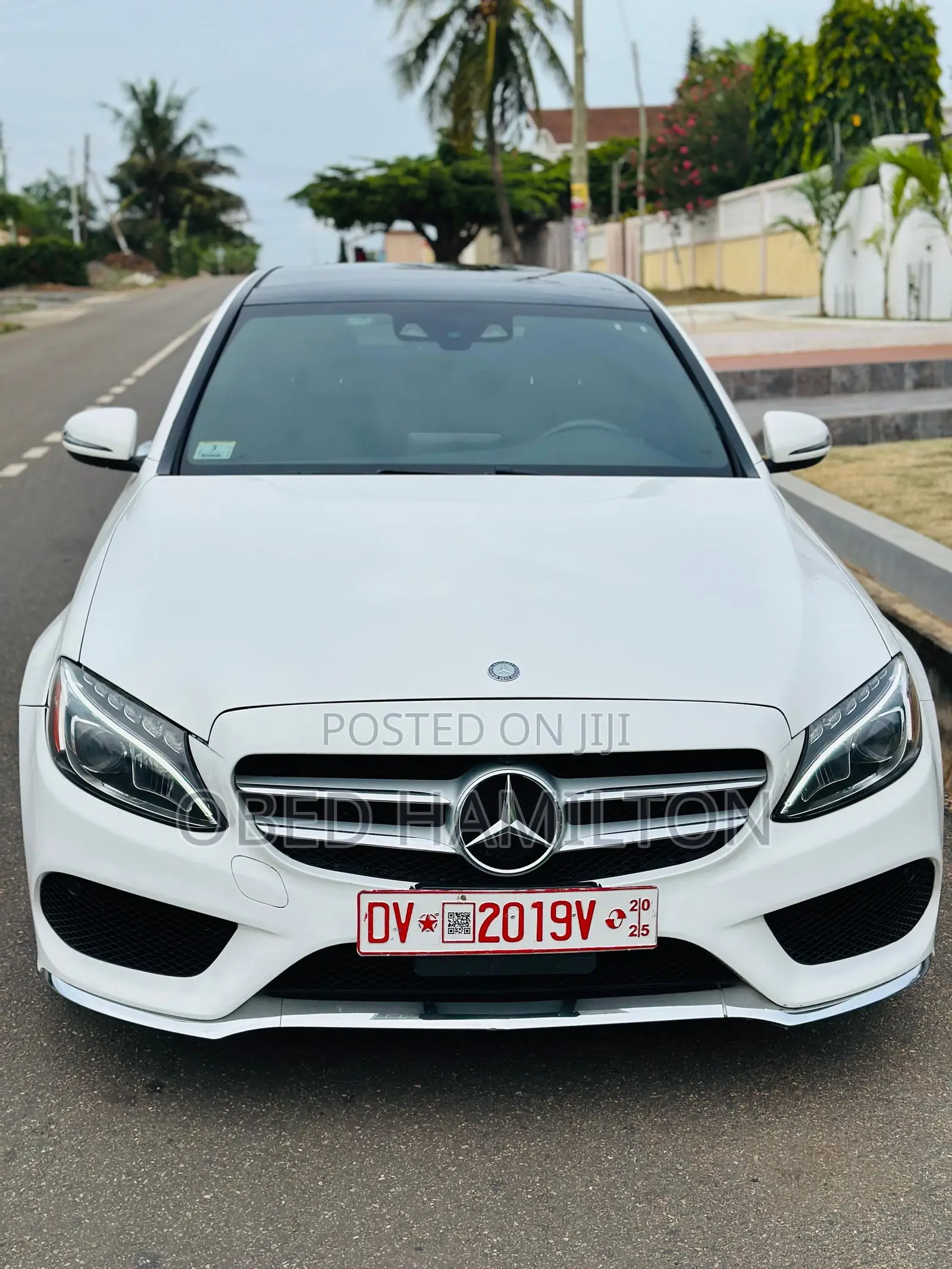 Mercedes-Benz C300 Sport 4Matic Sedan AWD (2.0L 4cyll 7A) 2016 White