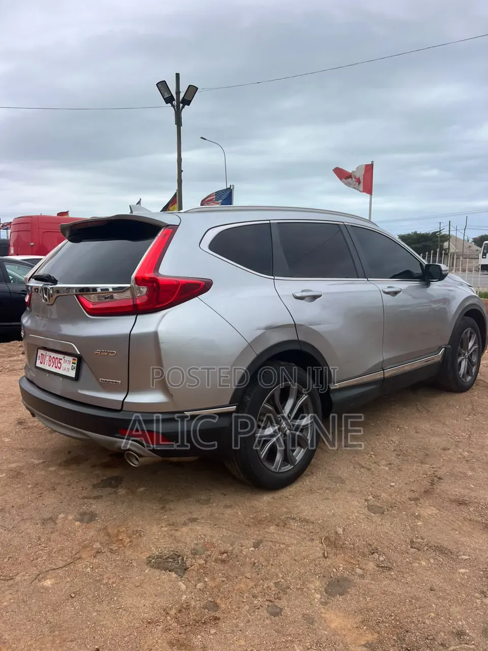 Honda CR-V Touring AWD 2019 Silver