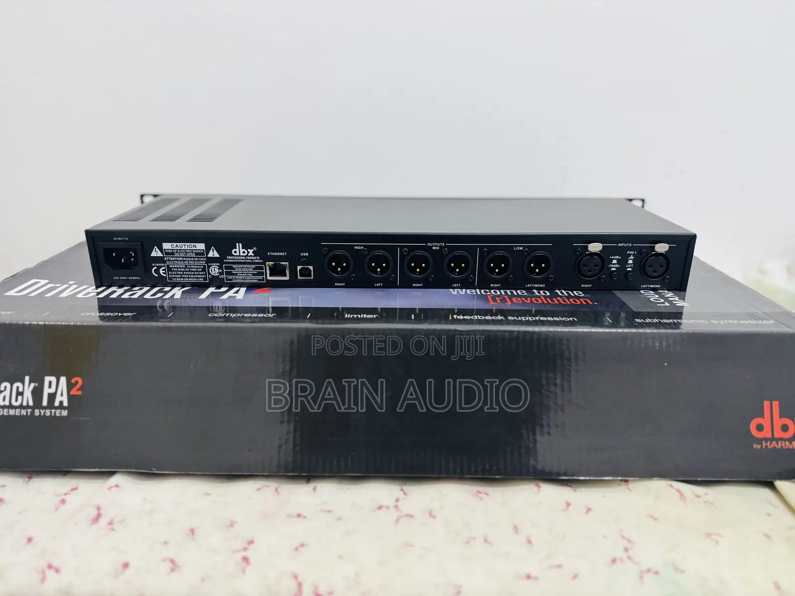 DBX Pa2 Drive Rack Original From Uk