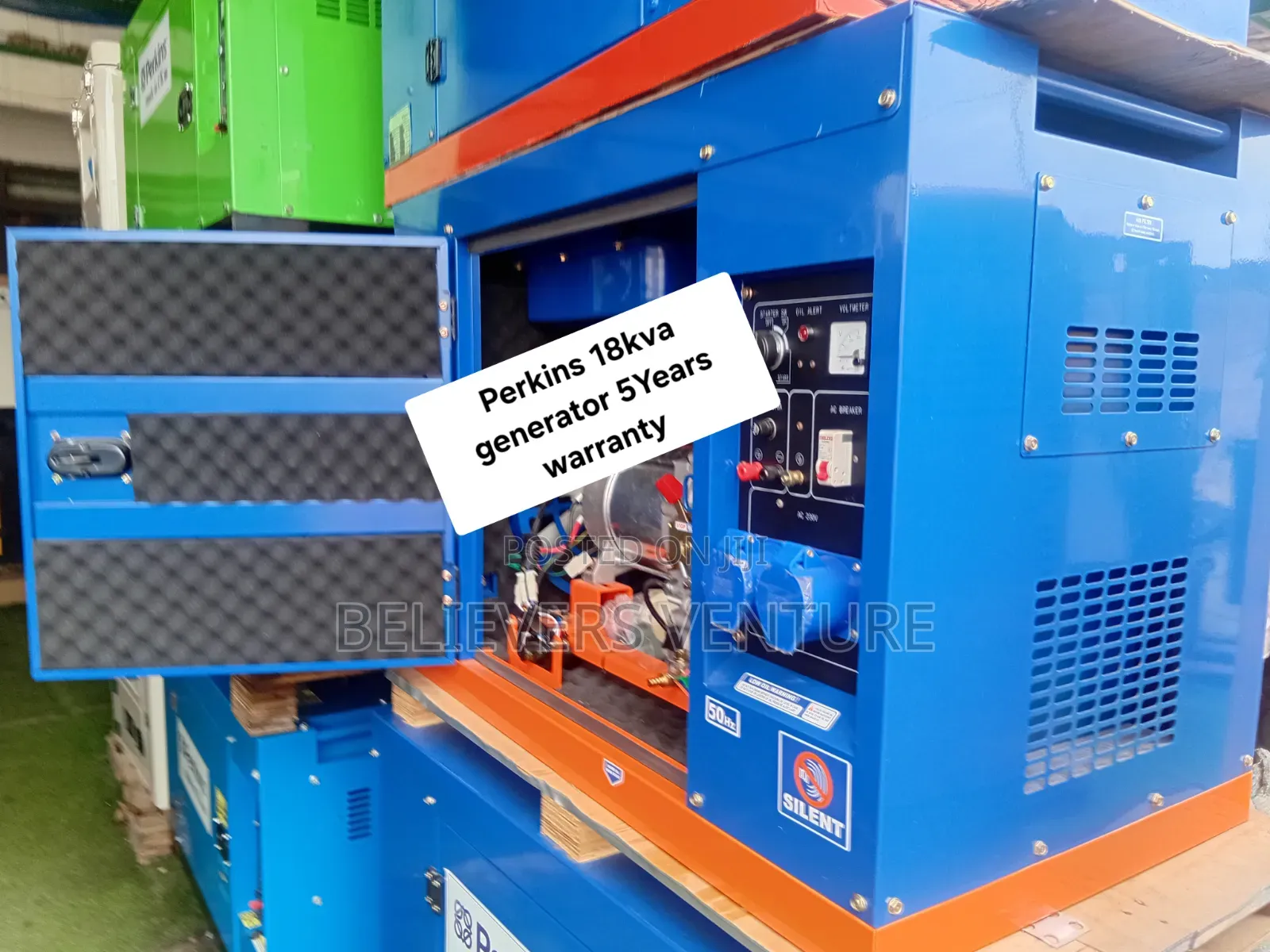 Perkins 18 kVA Genset – Reliable Power for Home Business