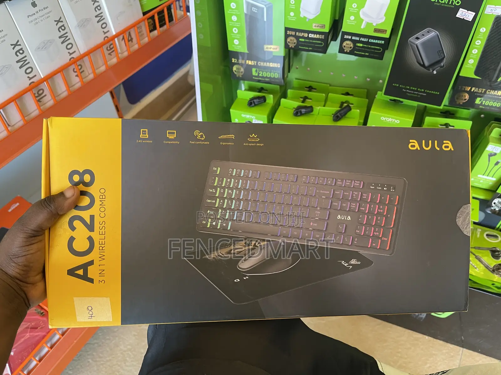 AULA AC28 Wireless Keyboard Mouse Combo | 2.4G Wireless RGB