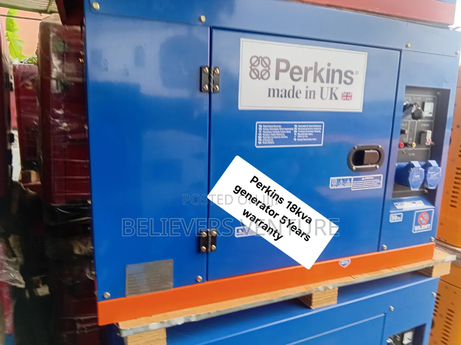 Perkins 18 kVA Generator – Professional Grade Power