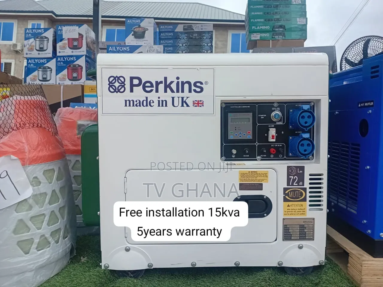 Perkins 15kVA Diesel Genset – Excellent Performance Durability15kva