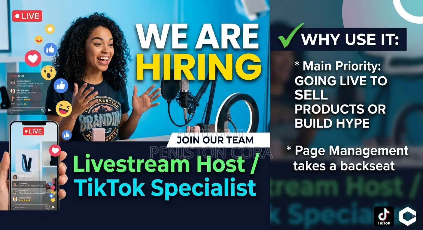 Livestream Host / TikTok Specialist