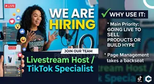 Livestream Host / TikTok Specialist