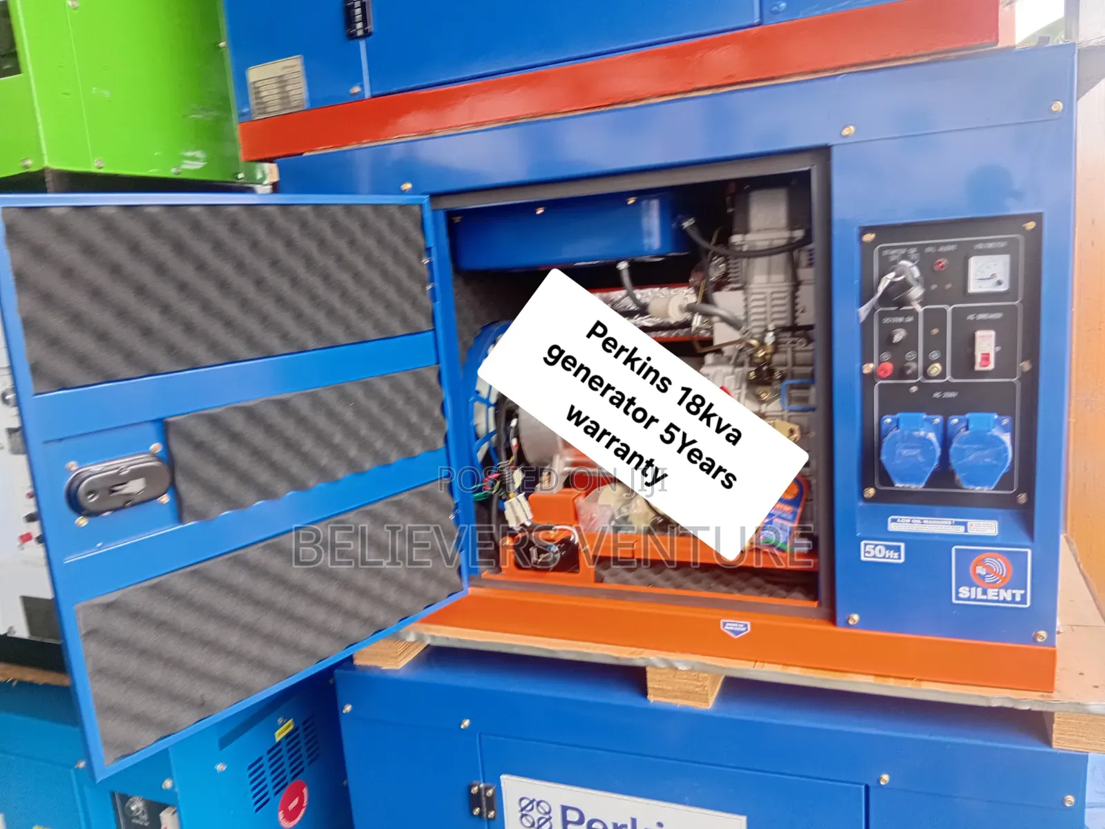 Perkins 18 kVA Diesel Genset – Compact Powerful
