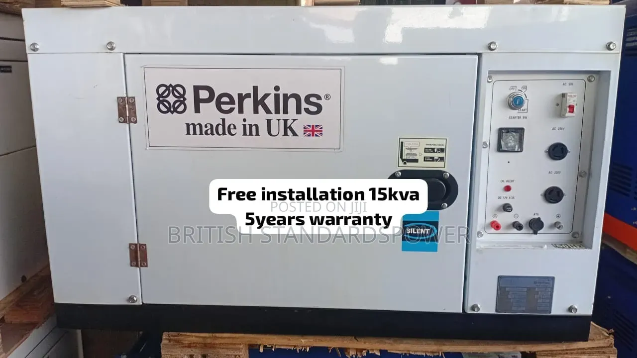PERKINS 15KVA Diesel Generator – Reliable Power 15kva