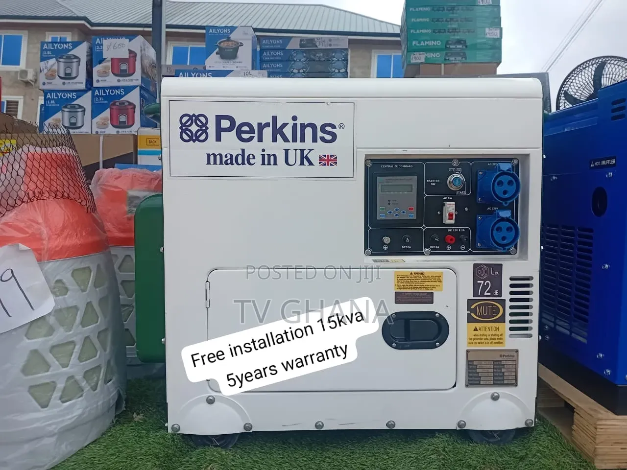 Perkins 15kVA Diesel Genset – Efficient Power Backup 15kva