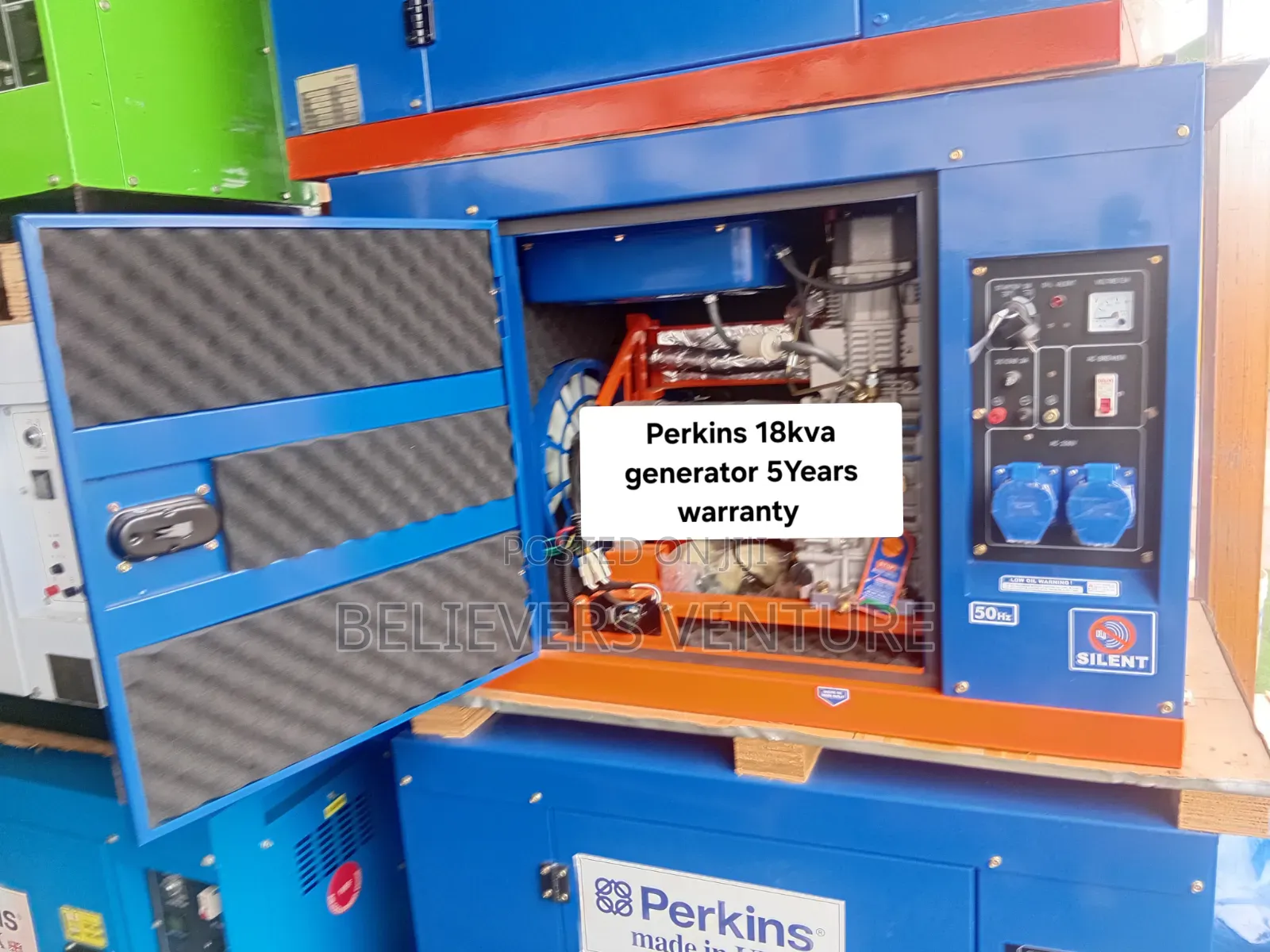 Perkins 18 kVA Generator – Reliable Power Anytime