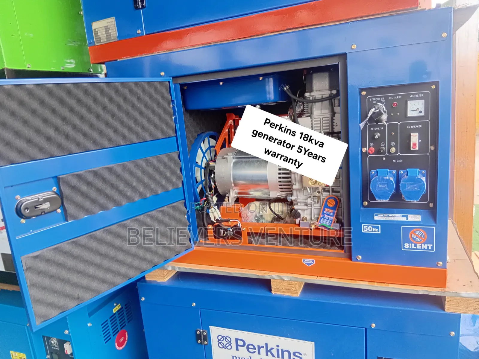 Perkins 18 kVA Generator – Reliable Power Anytime