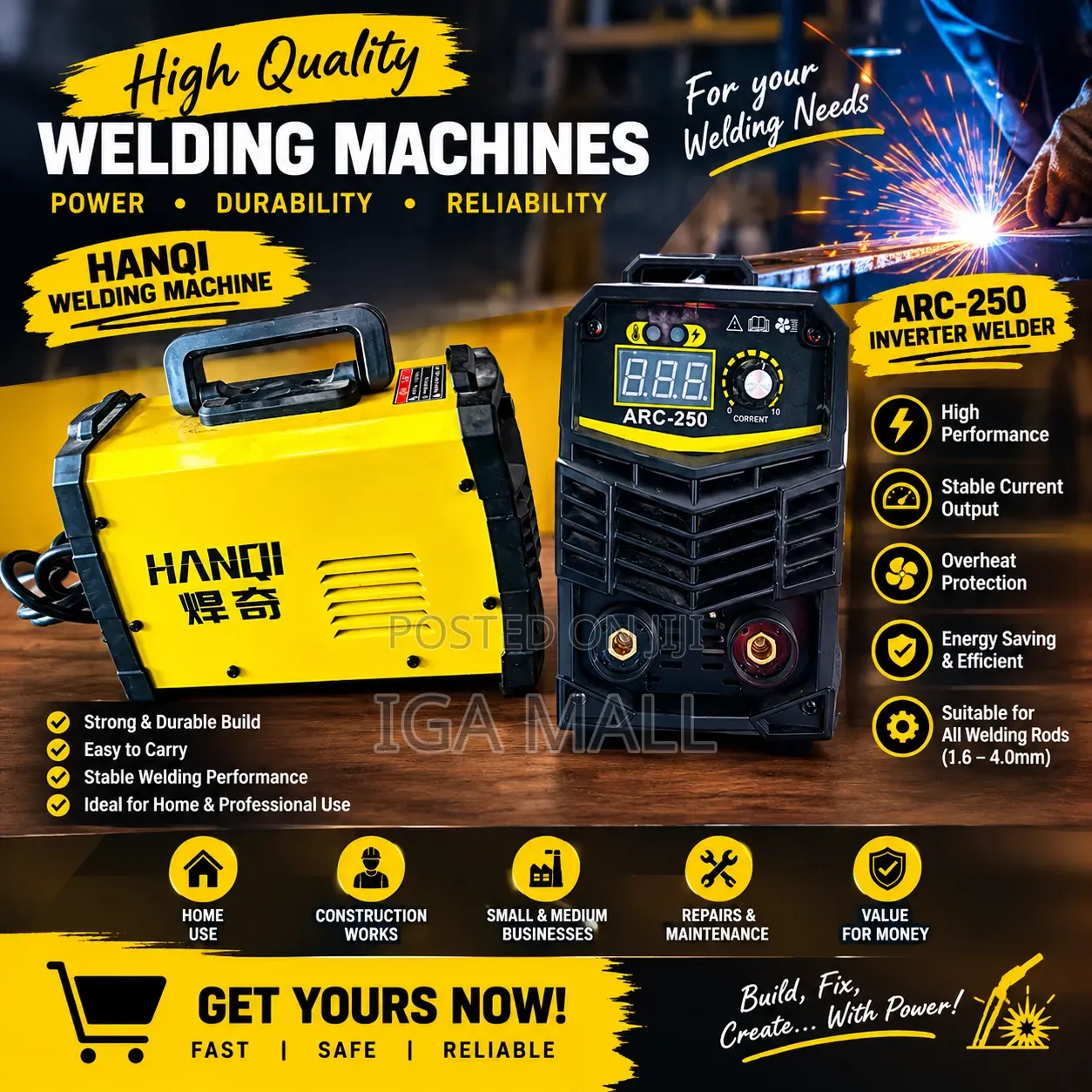 Arc 250/ 300 Welding Machine