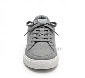 Grey Canvas Sneakers Size 42 - Kumasi Adum