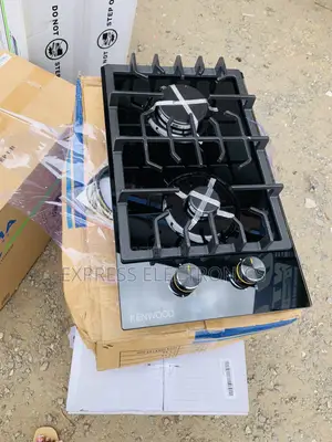 Newly in Box Gas Cooker Built in Kenwood 2burner Black
