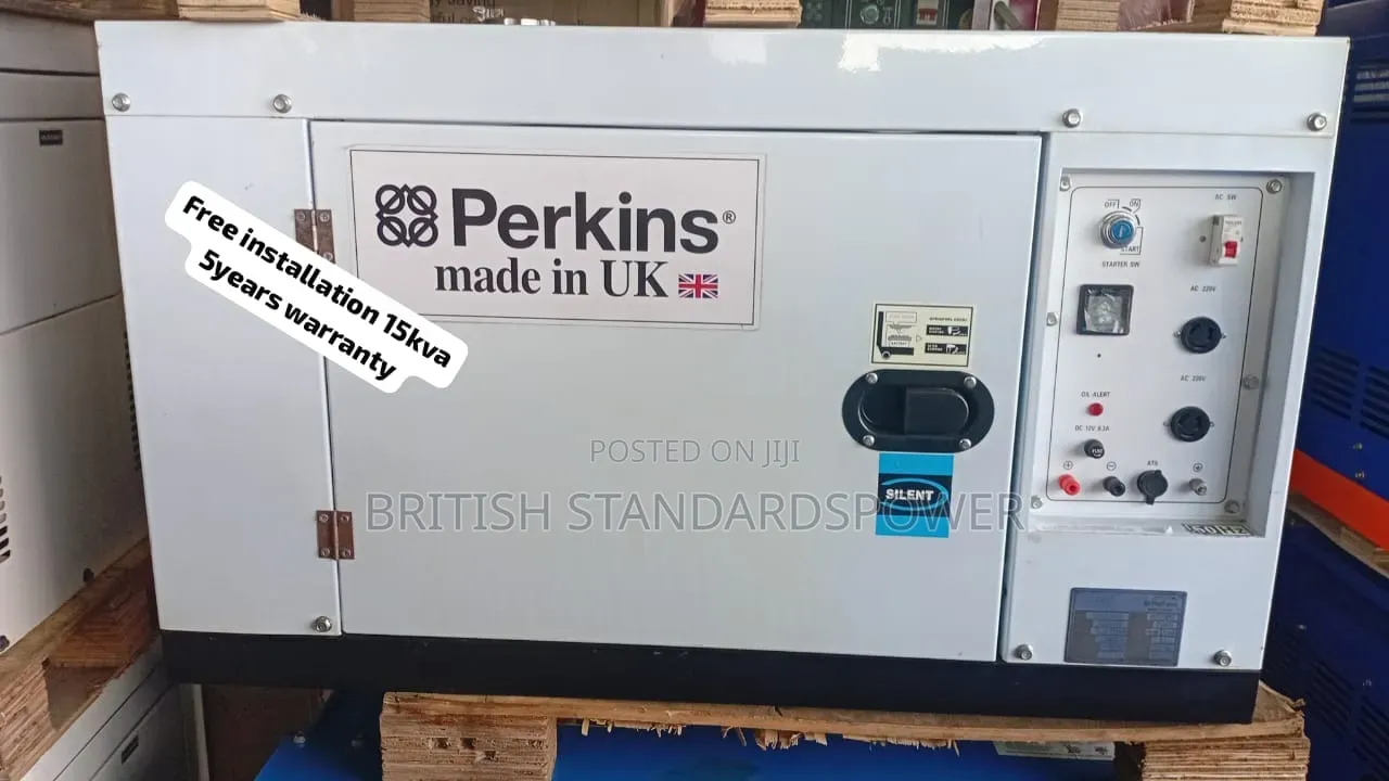 PERKINS 15KVA Silent Diesel Generator Available 15kva
