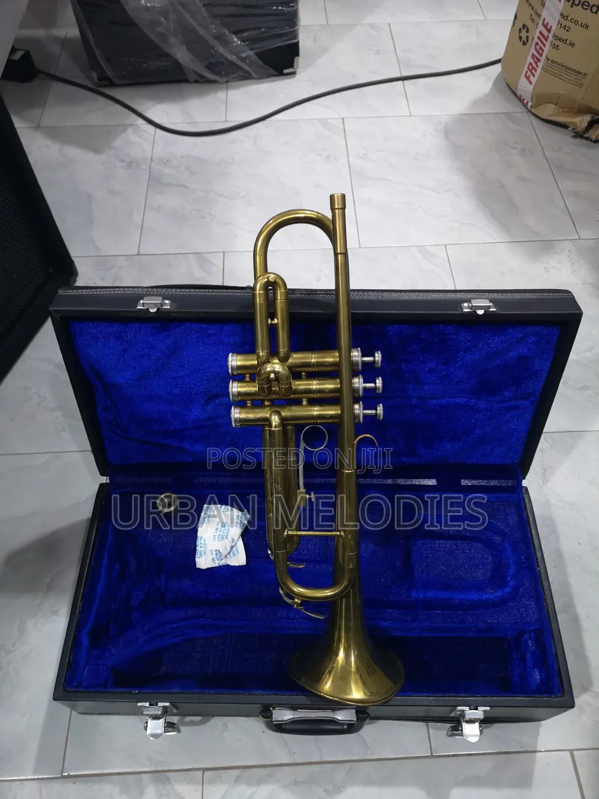 Bb (B-Flat) Brass Trumpet