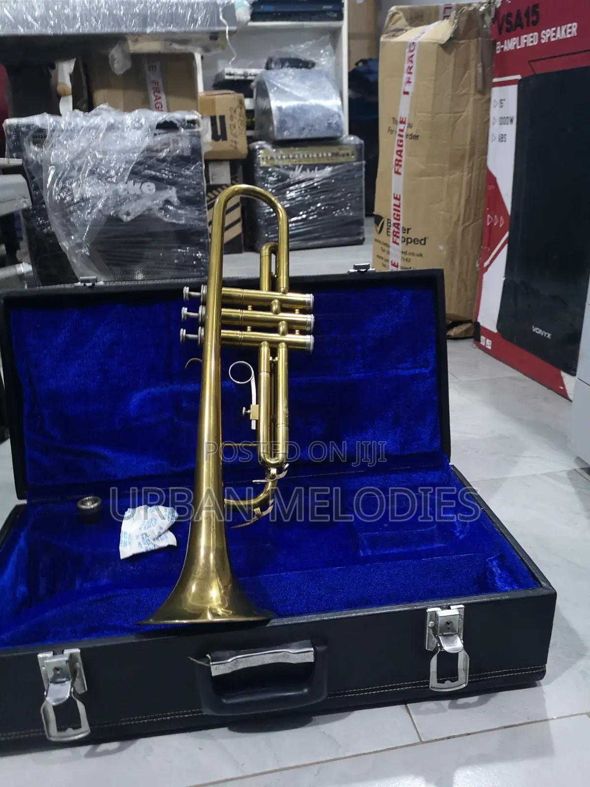 Bb (B-Flat) Brass Trumpet