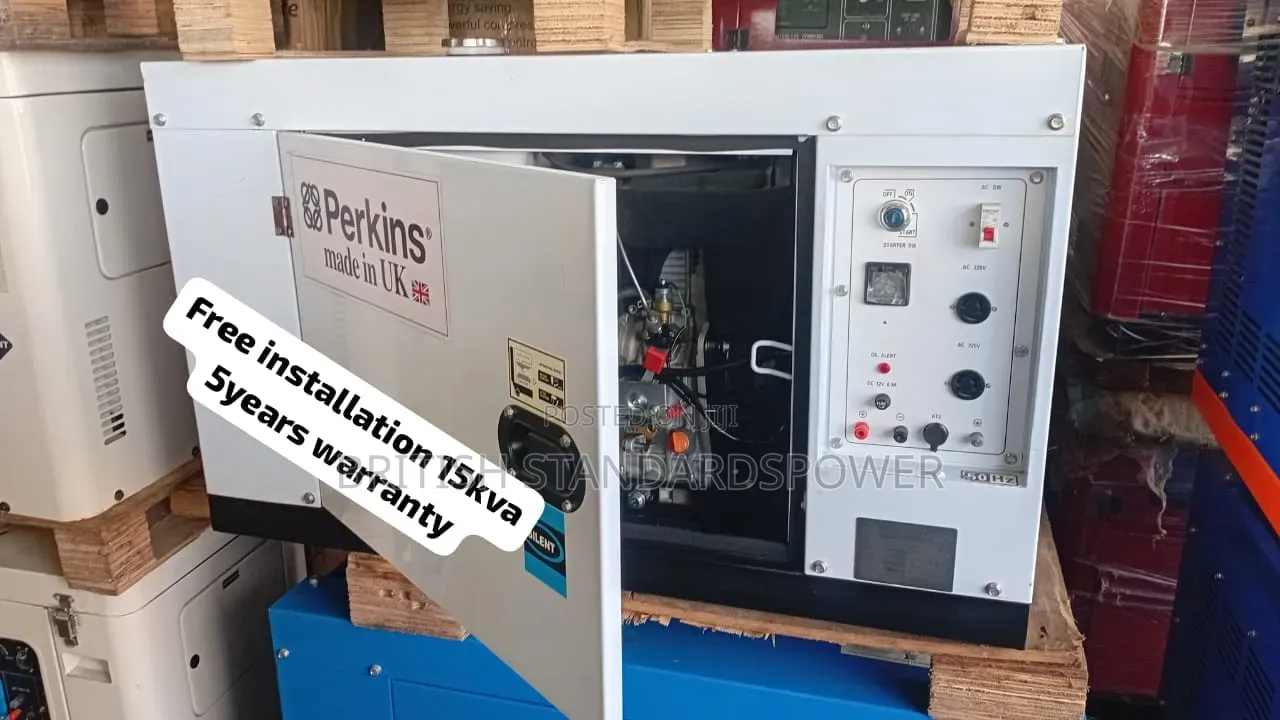 PERKINS 15KVA Diesel Generator – Strong Durable 15kva
