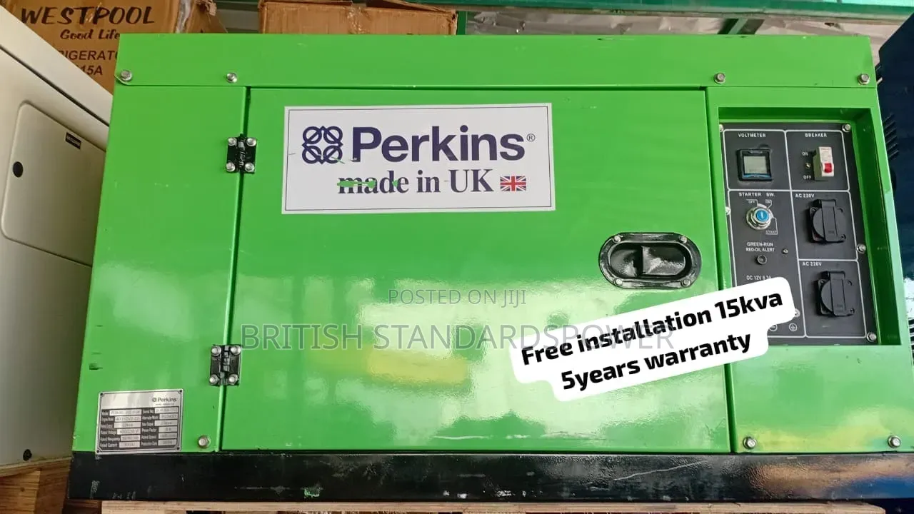 PERKINS 15KVA Diesel Genset – Available Now 15kva