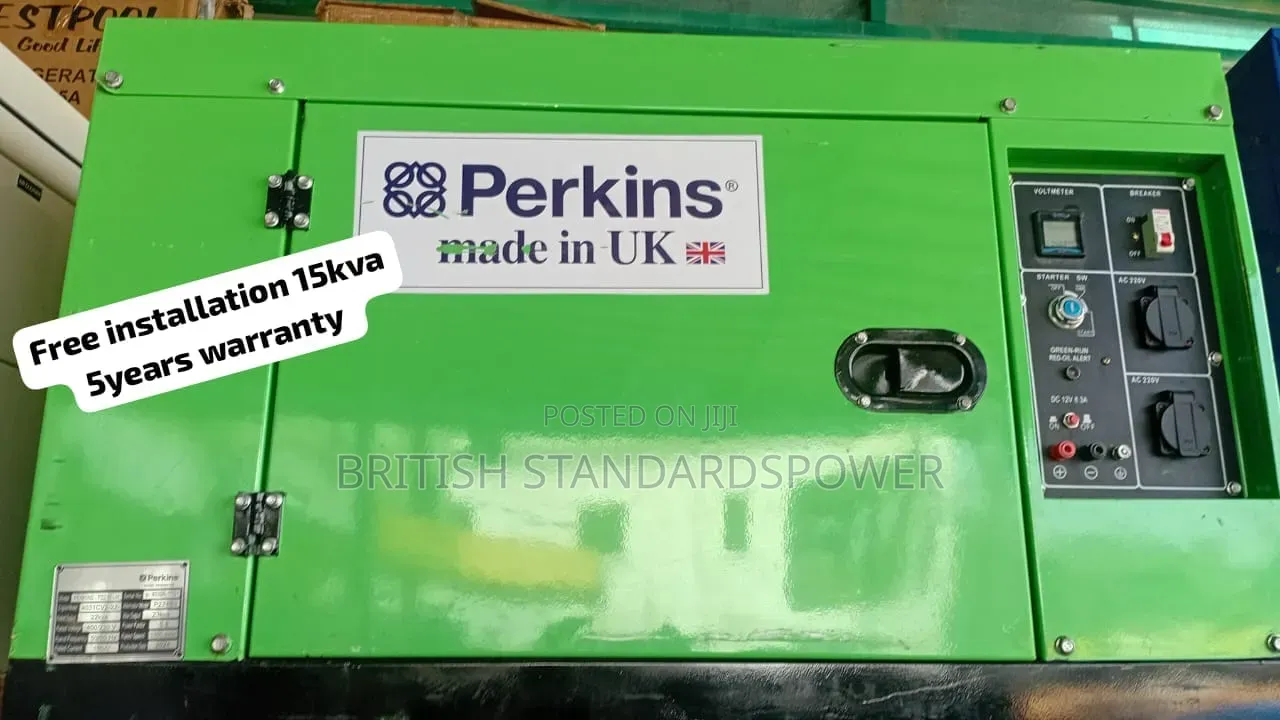 15KVA PERKINS Silent Diesel Genset 15kva