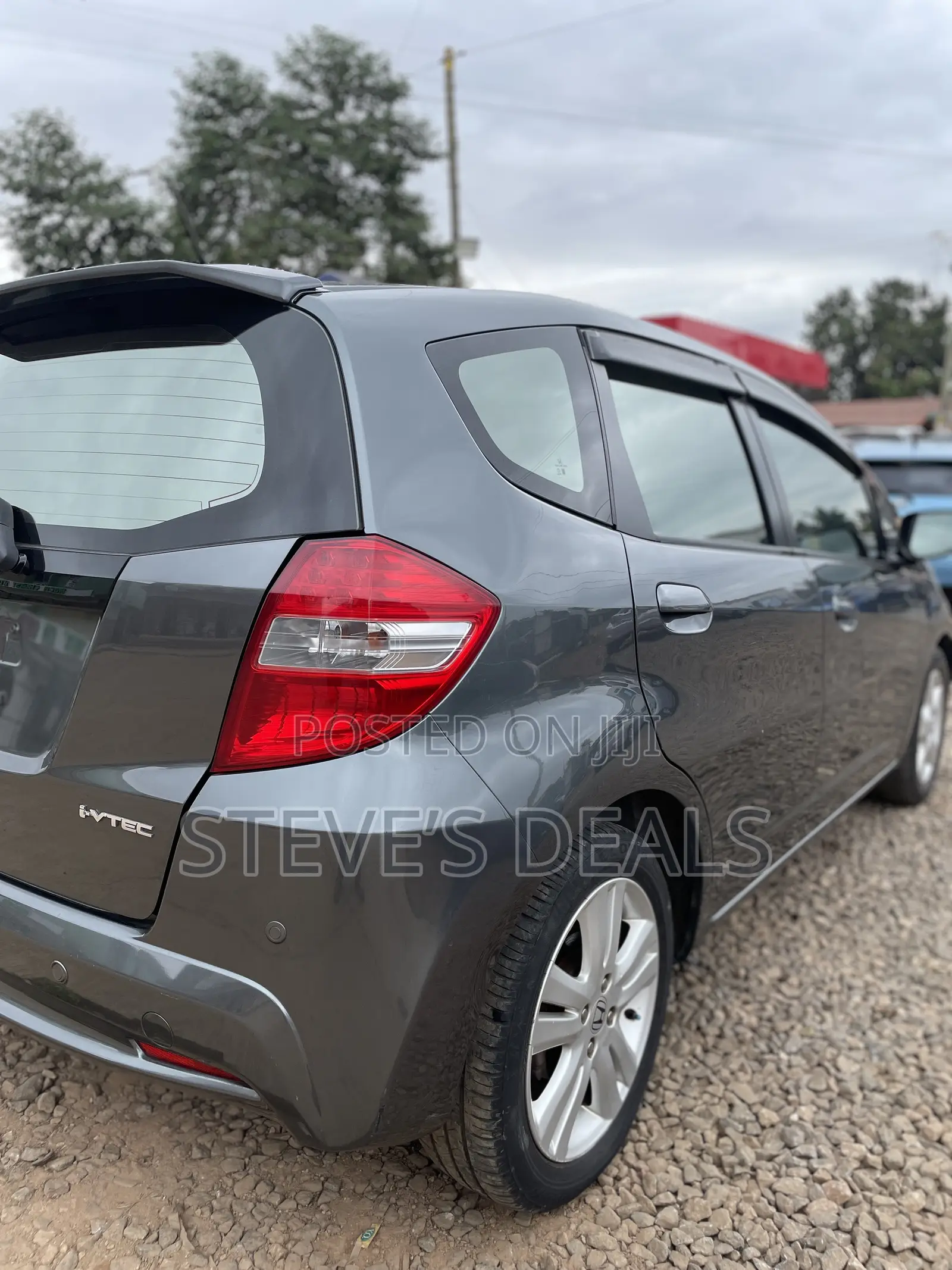 Honda Fit Automatic 2012 Gray