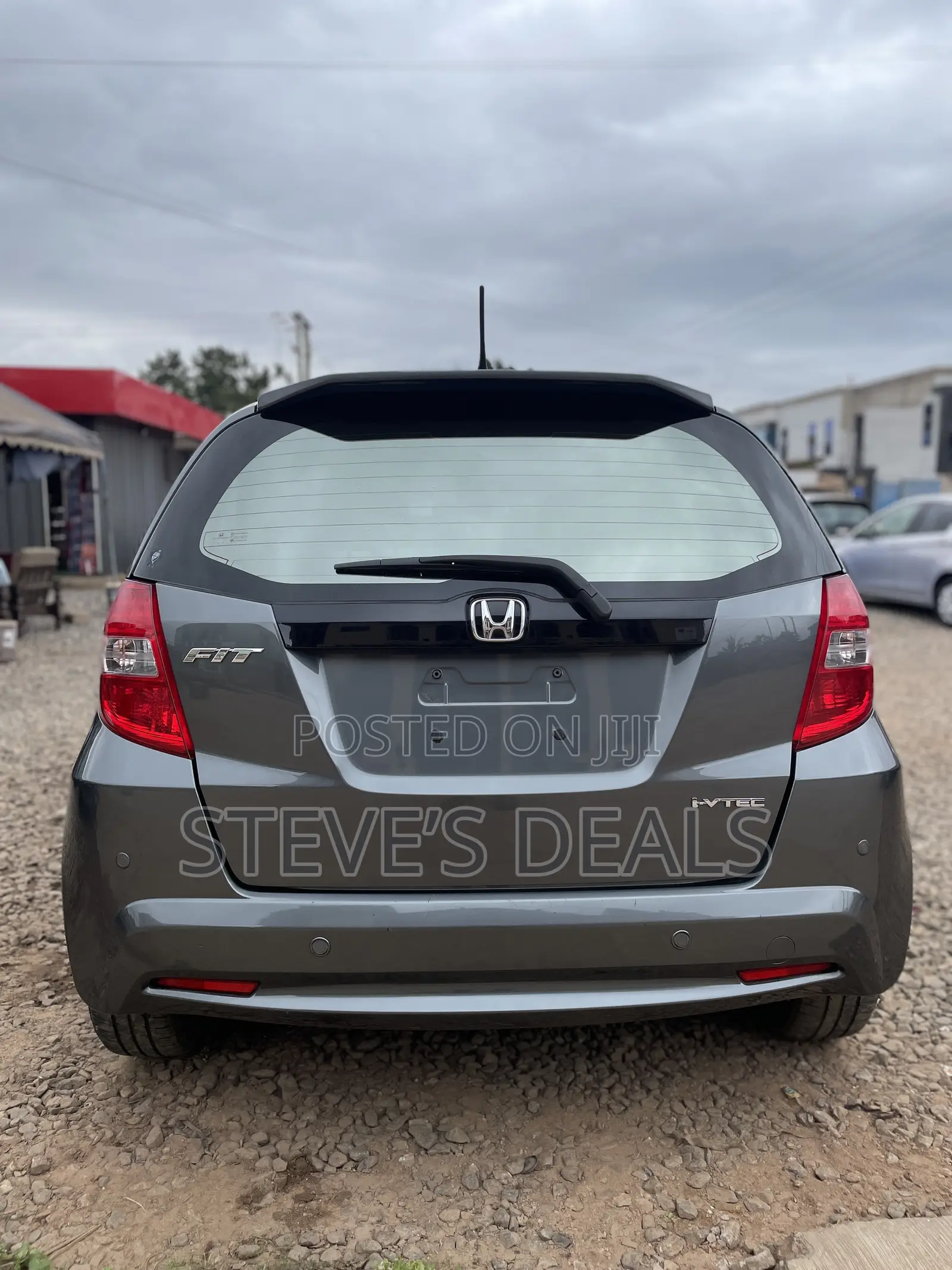 Honda Fit Automatic 2012 Gray