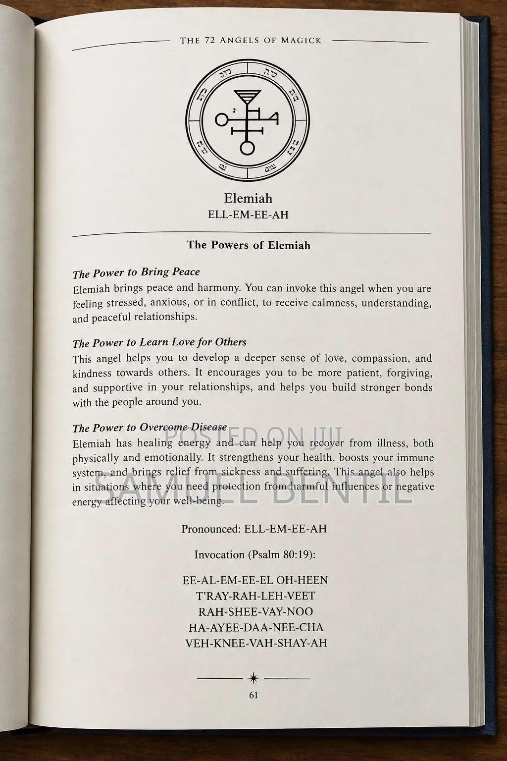 The 72 Angels of Magick