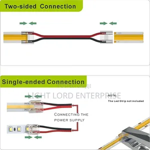 Dupic Wholesale SMD/COB 8mm Led Connector 100pieces