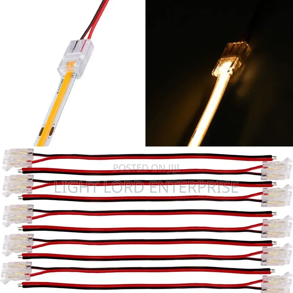 Dupic Wholesale SMD/COB 8mm Led Connector 100pieces