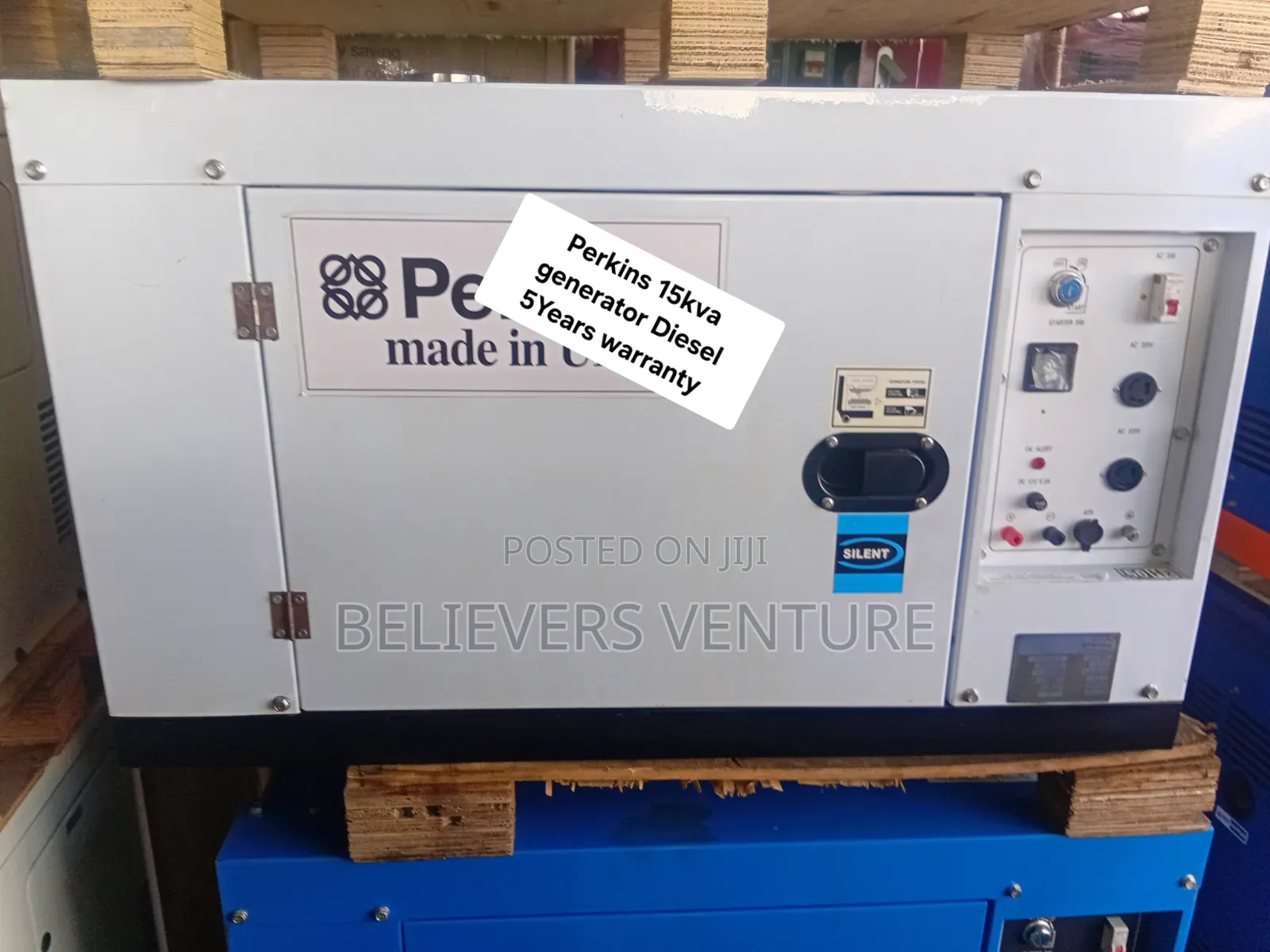 Perkins 15kVA Generator – Strong Power for Business Office