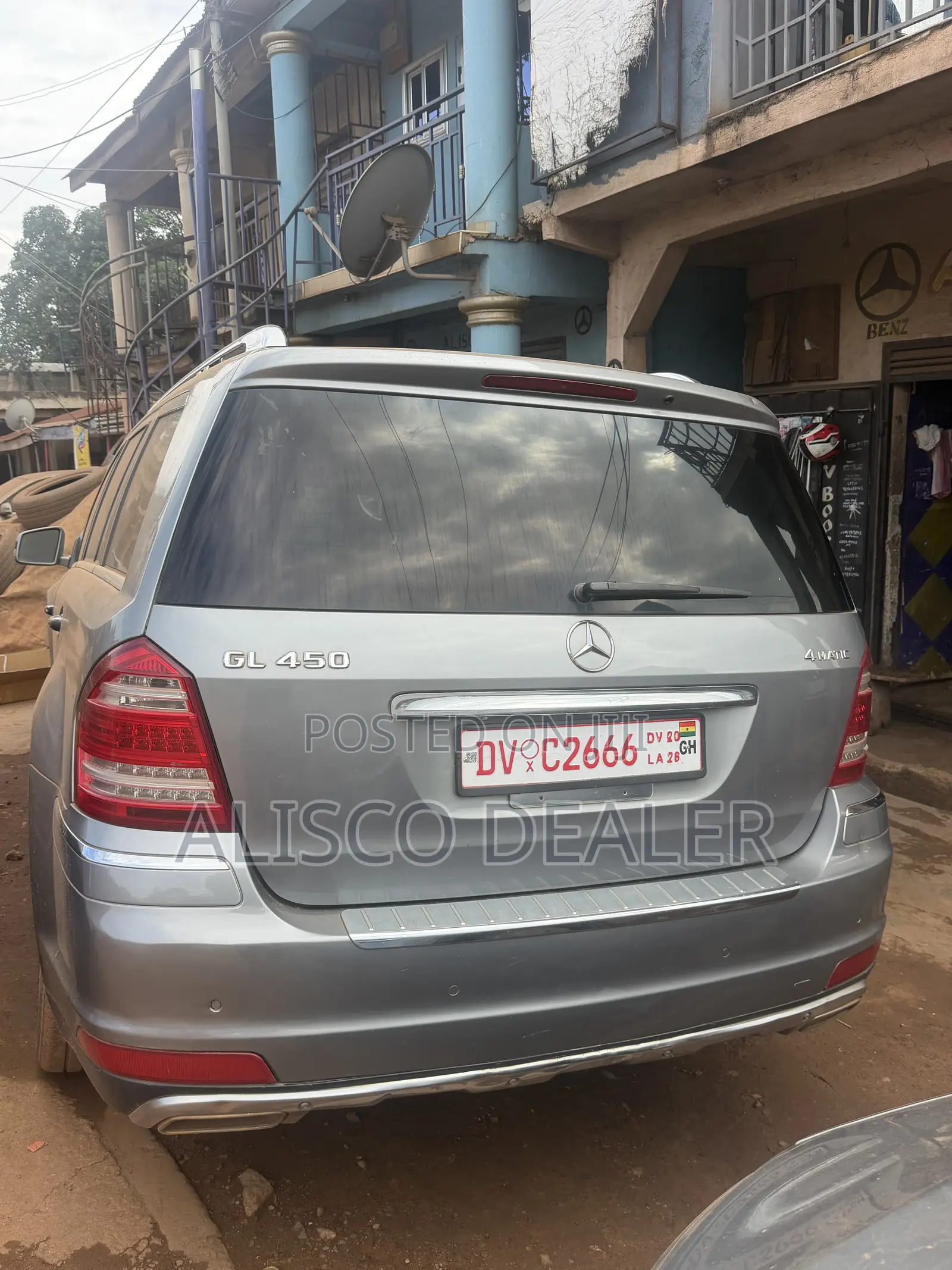 Mercedes-Benz GL-Class GL 450 2012 Gray