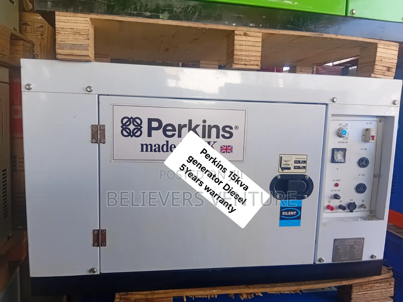 Perkins 15kVA Generator – Heavy-Duty Power for Every Need