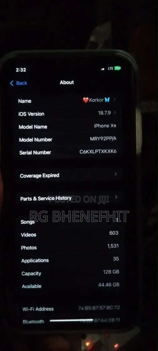 Apple iPhone XR 128 GB Black