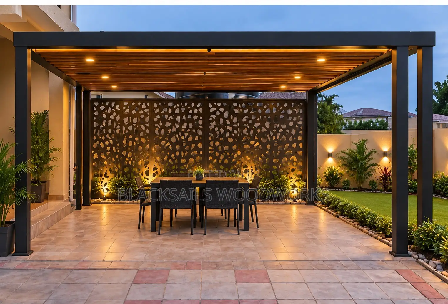 Pergola Construction and Decoration