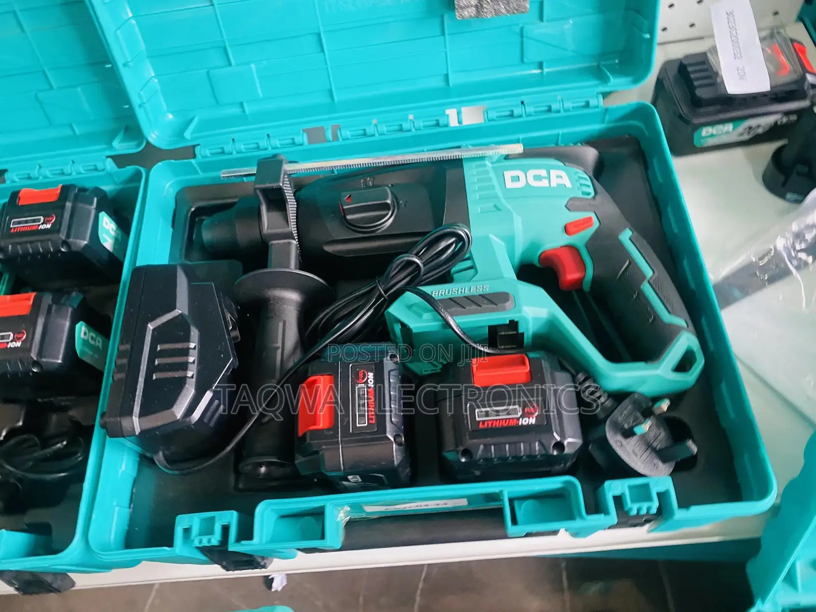 DCA ADZC04-24 3-Mode Cordless Brushless Rotary Hammer